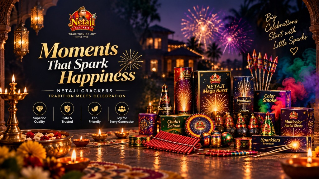 Moments That Spark Happiness - Netaji Crackers