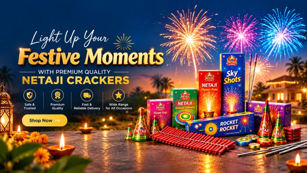 Light Up Your Festive Moments - Netaji Crackers